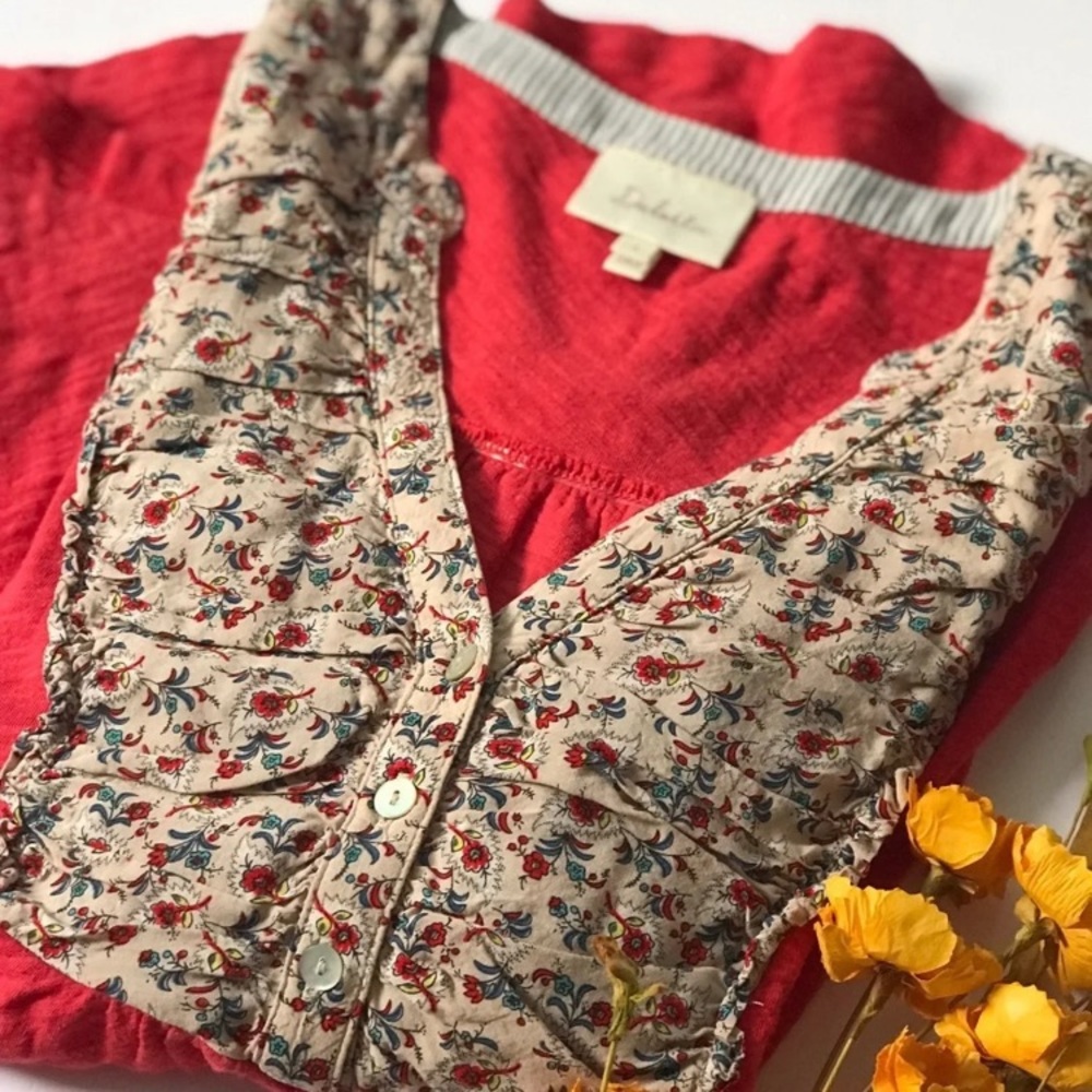 Deletta Anthropologie top 💕